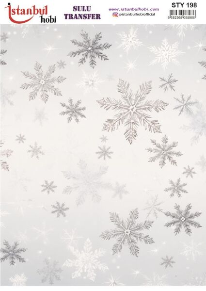 Yılbaşı Sulu Transfer 25x35cm STY198