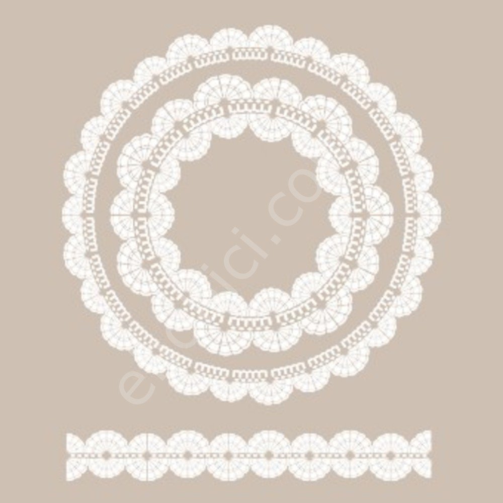 DS13 Cadence Dantel Serisi 25x35 Stencil