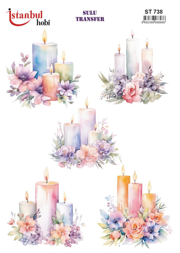 Sulu Transfer Kağıdı 25x35cm ST-738