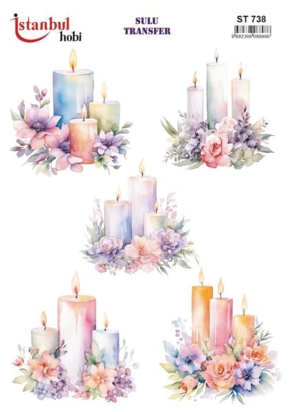 Sulu Transfer Kağıdı 25x35cm ST-738