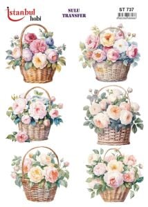 Sulu Transfer Kağıdı 25x35cm ST-737