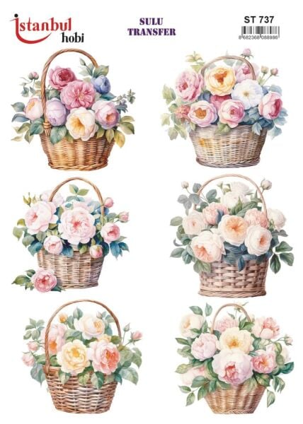 Sulu Transfer Kağıdı 25x35cm ST-737