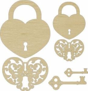 Boyanabilir Mix Media Ahşap Obje MX-11