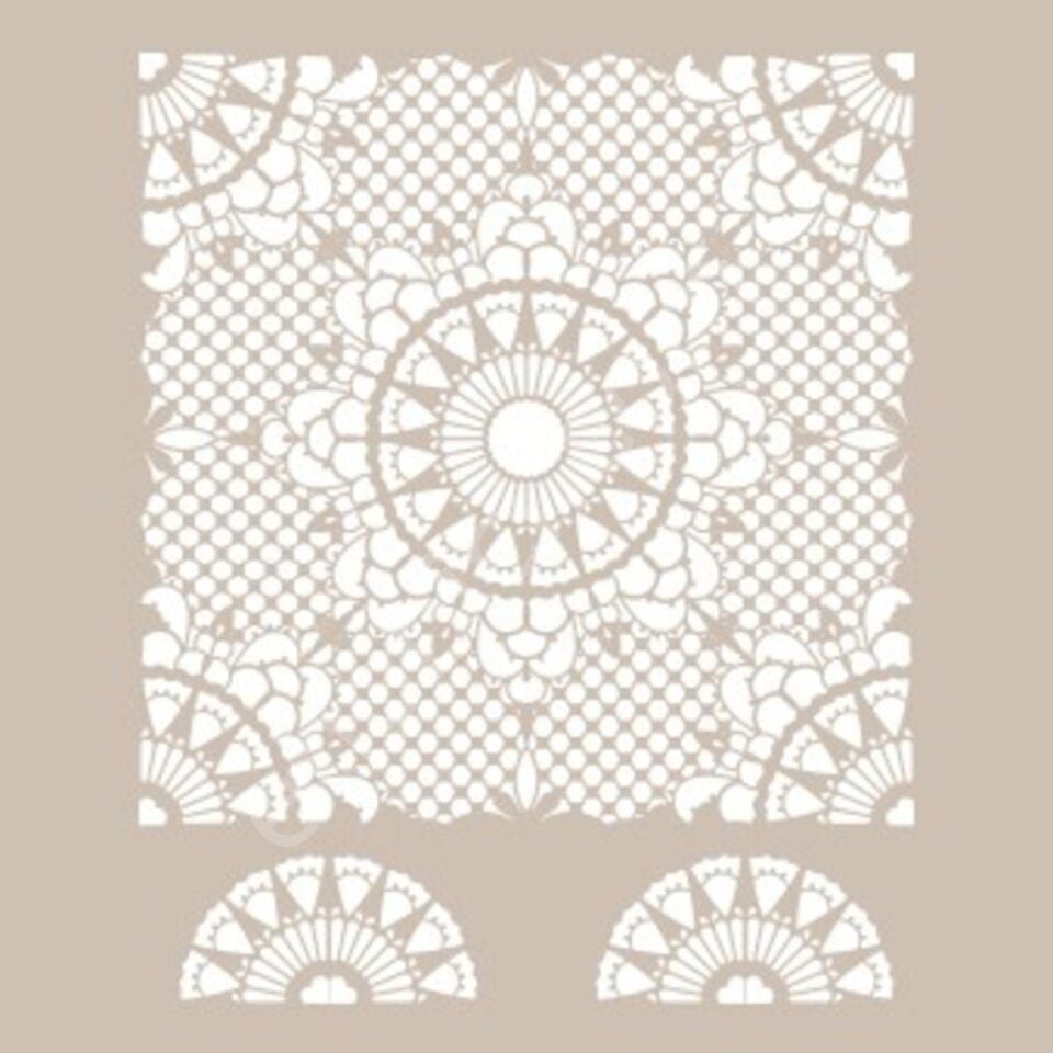 DS17 Cadence Dantel Serisi 25x35 Stencil