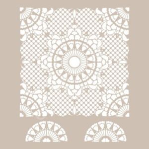 DS17 Cadence Dantel Serisi 25x35 Stencil