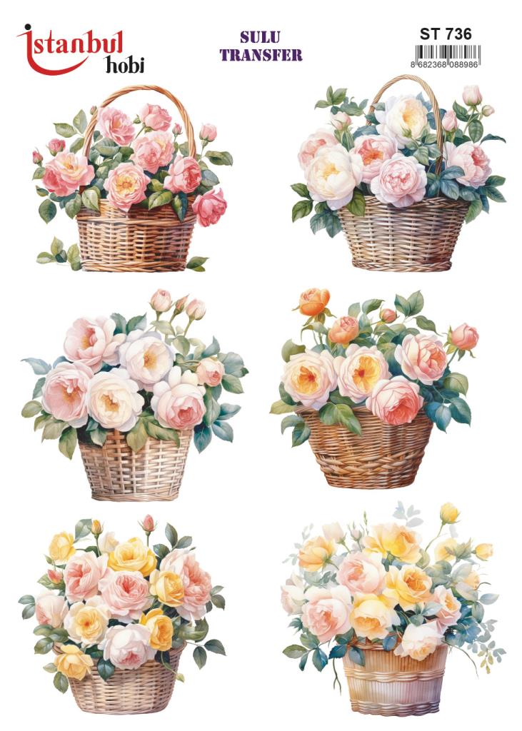 Sulu Transfer Kağıdı 25x35cm ST-736