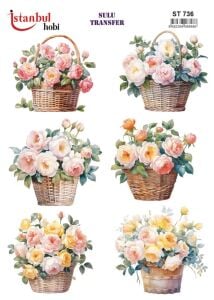 Sulu Transfer Kağıdı 25x35cm ST-736