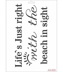 AS603 Cadence A4 Stencil