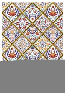 Cadence Desenli Altın Varak Pirinç Dekoapaj Kağıdı - Model 039