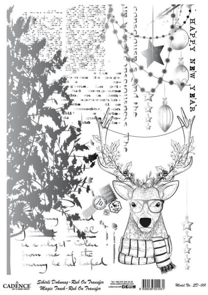 Cadence Sihirli Dokunuş Rubon SD001 Gümüş