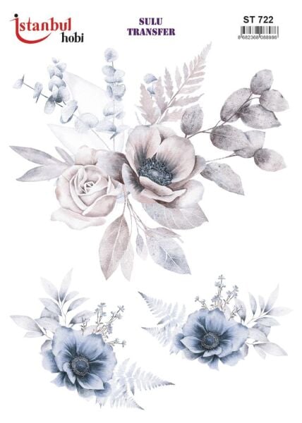 Sulu Transfer Kağıdı 25x35cm ST-722