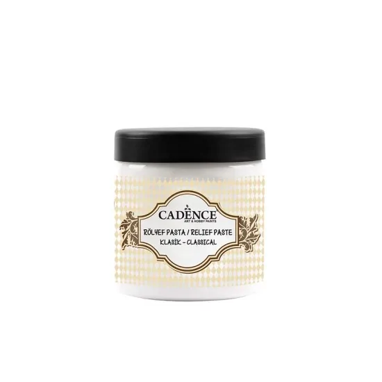 Cadence Klasik Rölyef Pasta 250ml - 450gr
