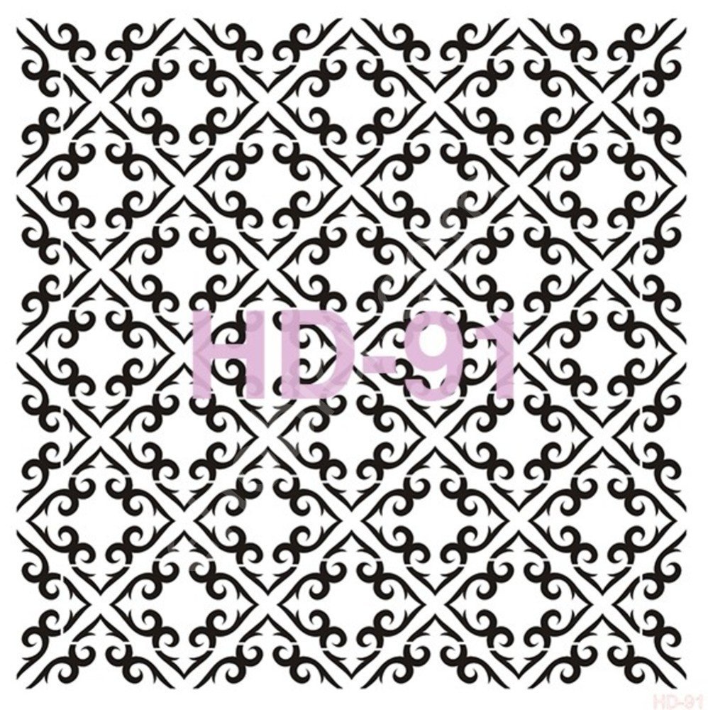 HD91 Cadence Home Dekor Stencil 45x45