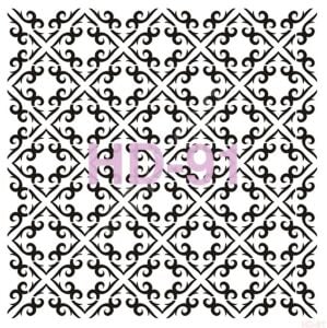 HD91 Cadence Home Dekor Stencil 45x45