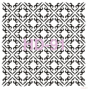 HD91 Cadence Home Dekor Stencil 45x45