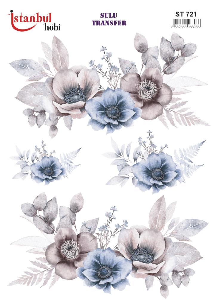 Sulu Transfer Kağıdı 25x35cm ST-721