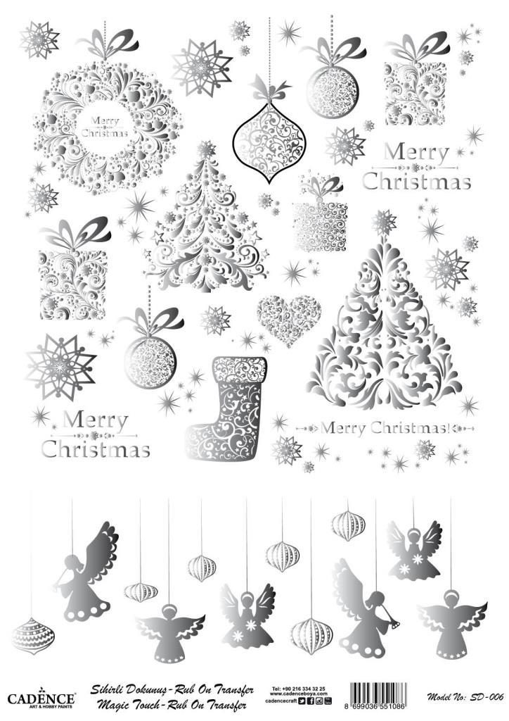 Cadence Sihirli Dokunuş Rubon SD006 Gümüş