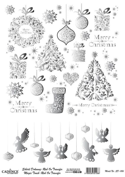 Cadence Sihirli Dokunuş Rubon SD006 Gümüş