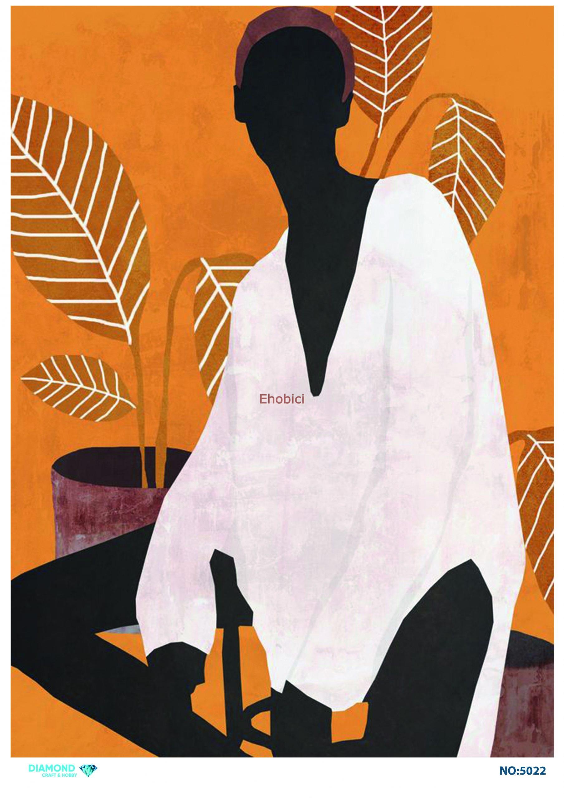 Diamond Pirinç Dekopaj Kağıdı - 5022