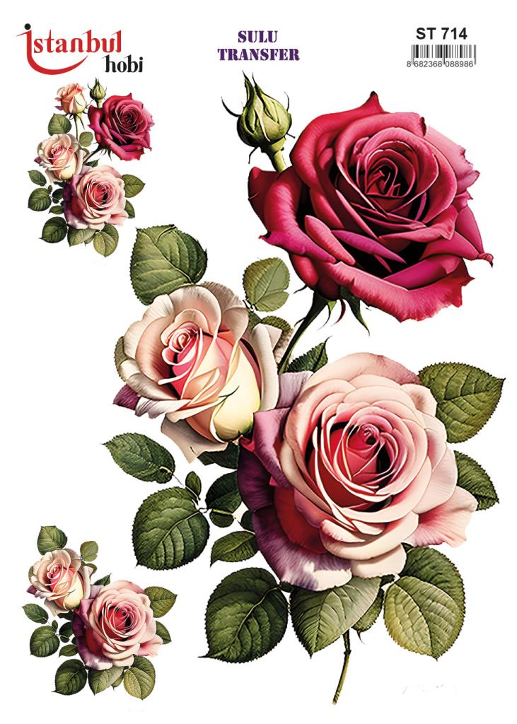 Sulu Transfer Kağıdı 25x35cm ST-714