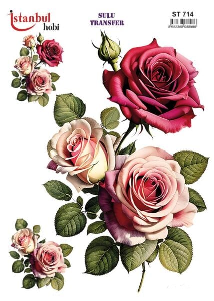 Sulu Transfer Kağıdı 25x35cm ST-714