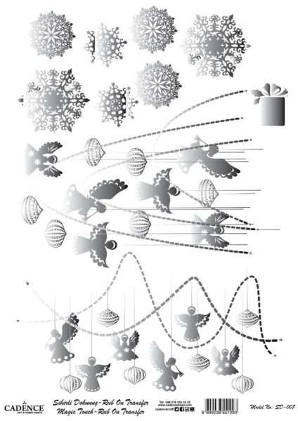 Cadence Sihirli Dokunuş Rubon SD007 Gümüş