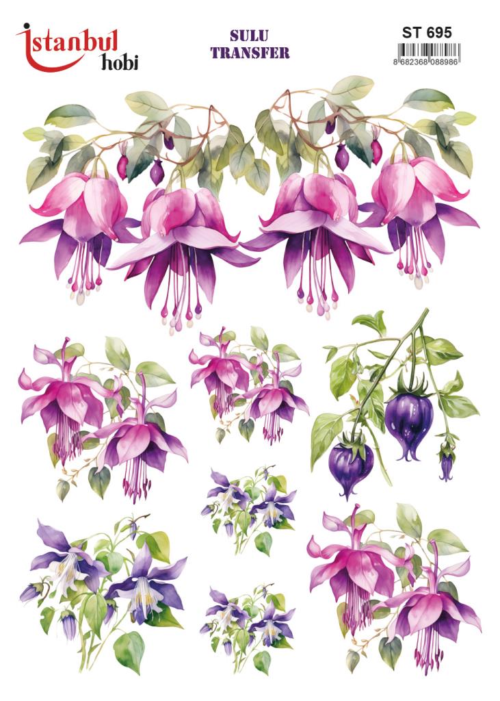 Sulu Transfer Kağıdı 25x35cm ST-695