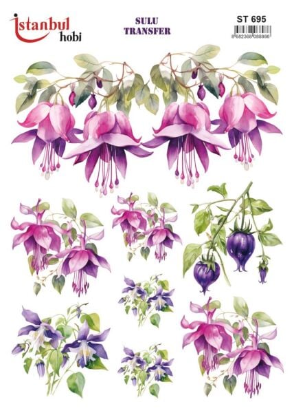 Sulu Transfer Kağıdı 25x35cm ST-695