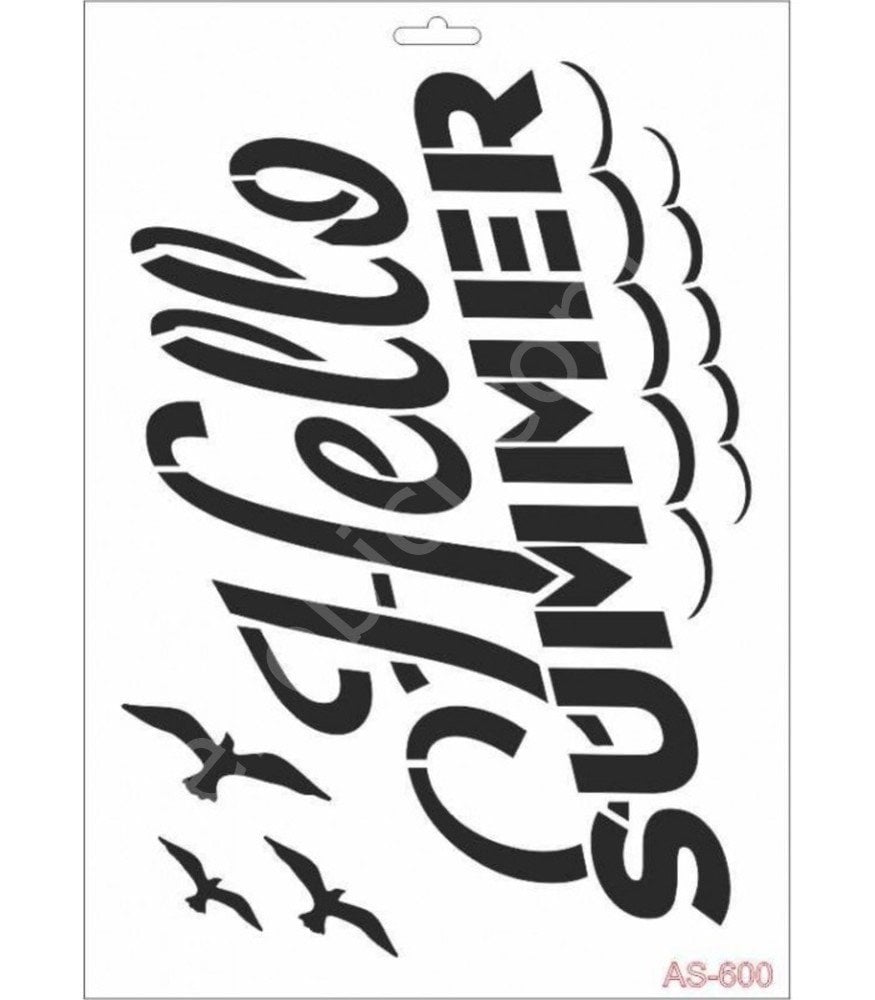 AS600 Cadence A4 Stencil