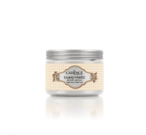 Cadence Metalik Kumaş Rölyef Pasta 15910 Gümüş 150ml