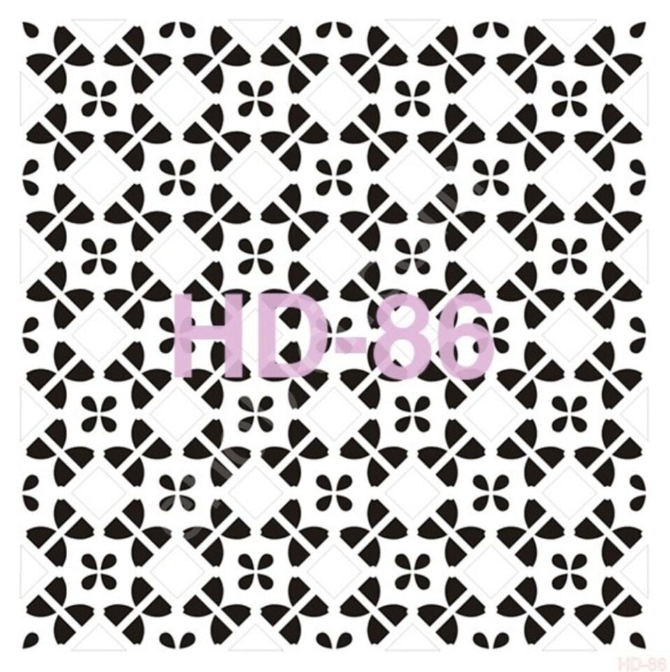 HD86 Cadence Home Dekor Stencil 45x45