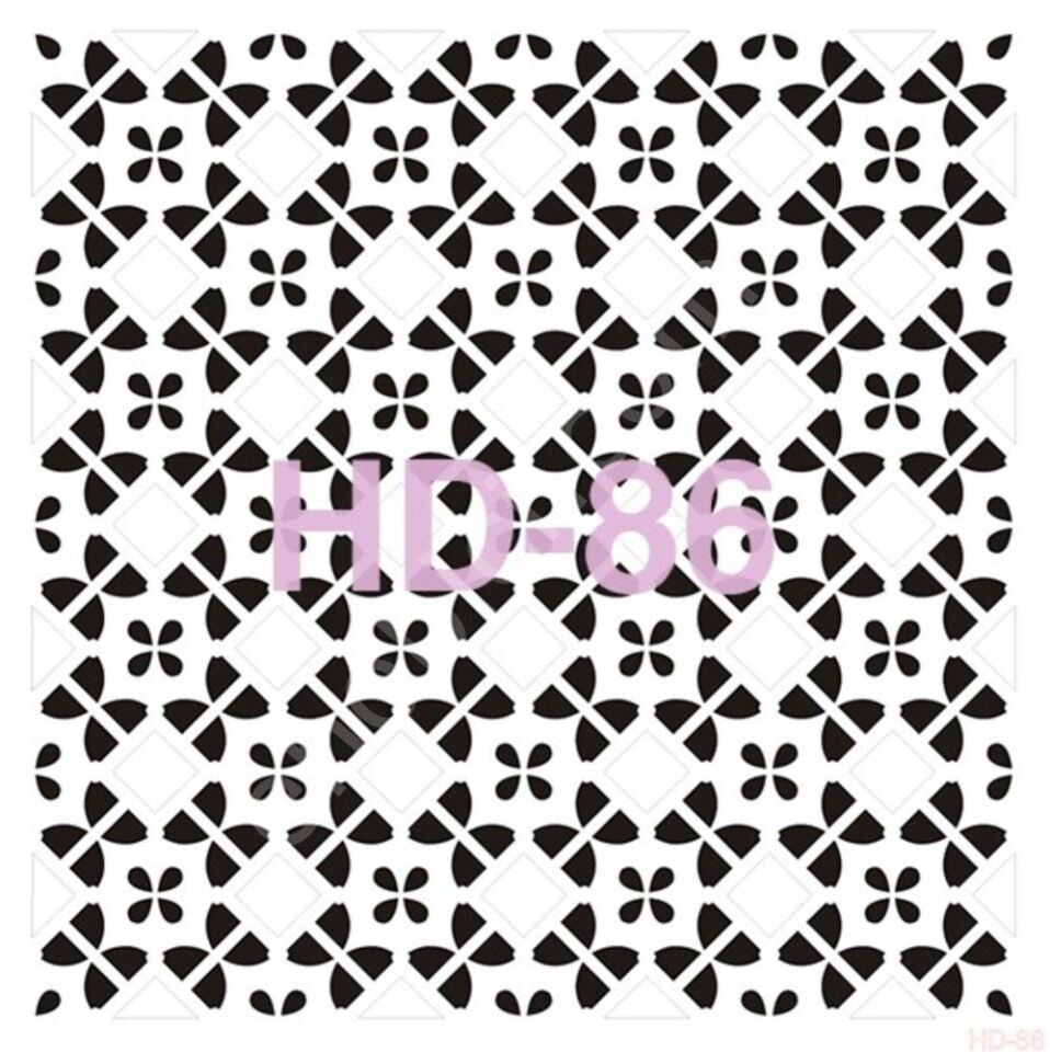 HD86 Cadence Home Dekor Stencil 45x45