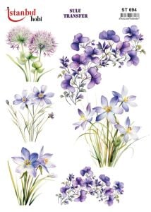 Sulu Transfer Kağıdı 25x35cm ST-694