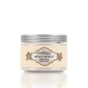 Cadence Metalik Rölyef Pasta 5934 İnci 150ml