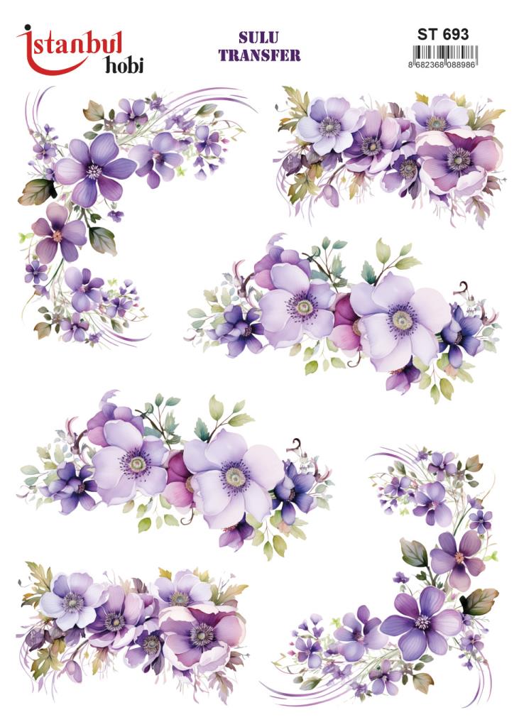 Sulu Transfer Kağıdı 25x35cm ST-693