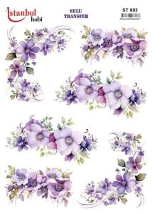 Sulu Transfer Kağıdı 25x35cm ST-693