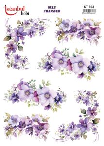 Sulu Transfer Kağıdı 25x35cm ST-693