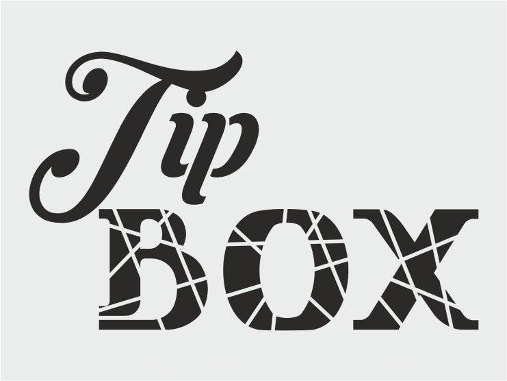 Yazı Desenler Stencil Şablon (15x20) YZ-249