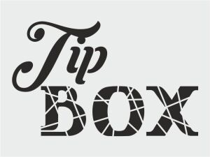 Yazı Desenler Stencil Şablon (15x20) YZ-249