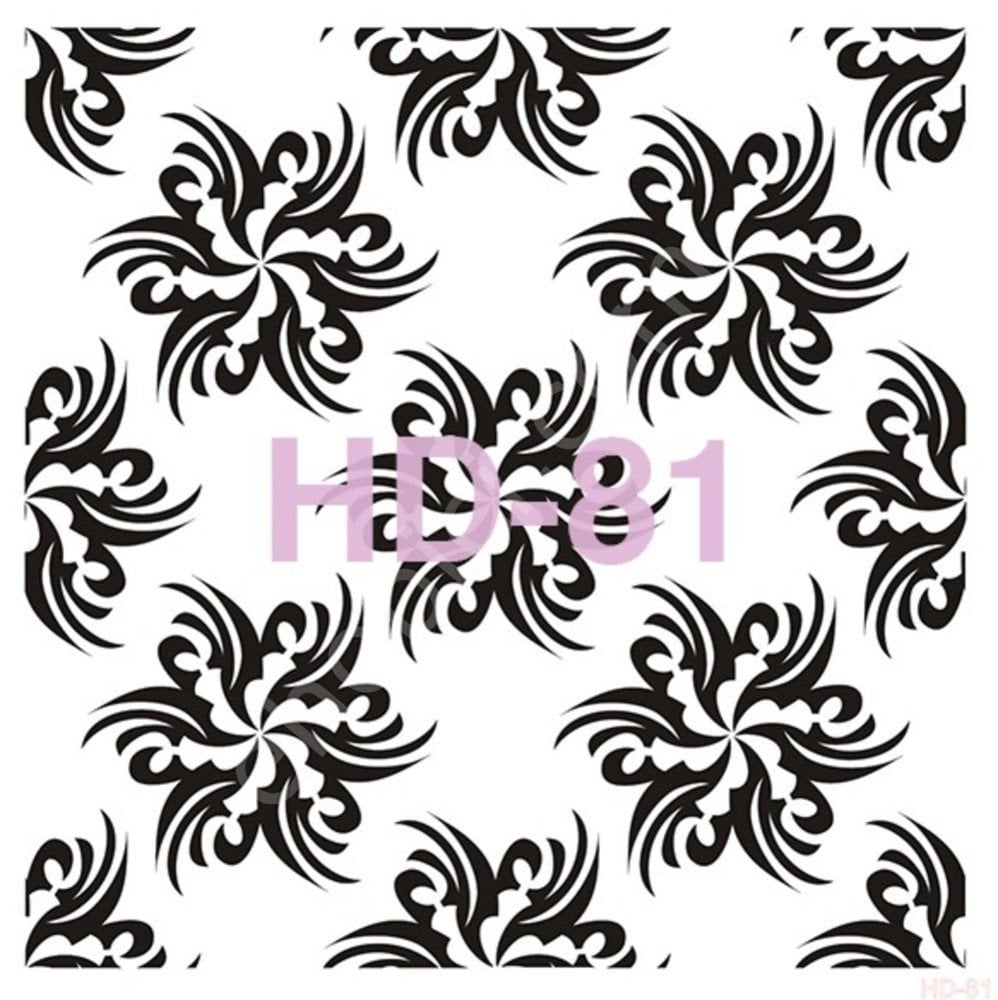 HD81 Cadence Home Dekor Stencil 45x45