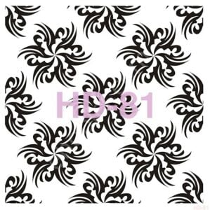 HD81 Cadence Home Dekor Stencil 45x45