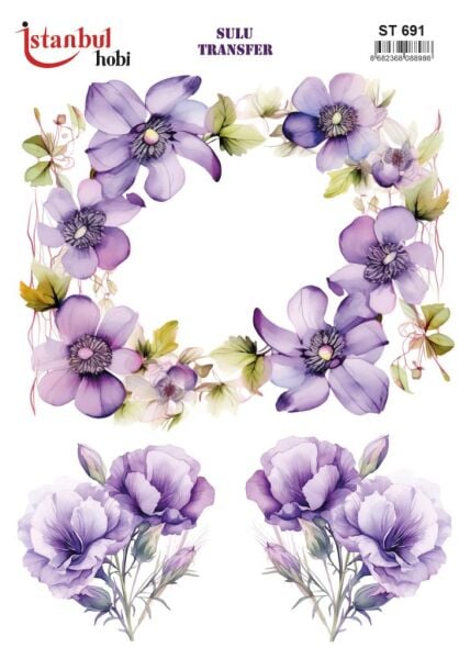 Sulu Transfer Kağıdı 25x35cm ST-691