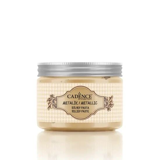 Cadence Metalik Rölyef Pasta 5903 Altın 150ml