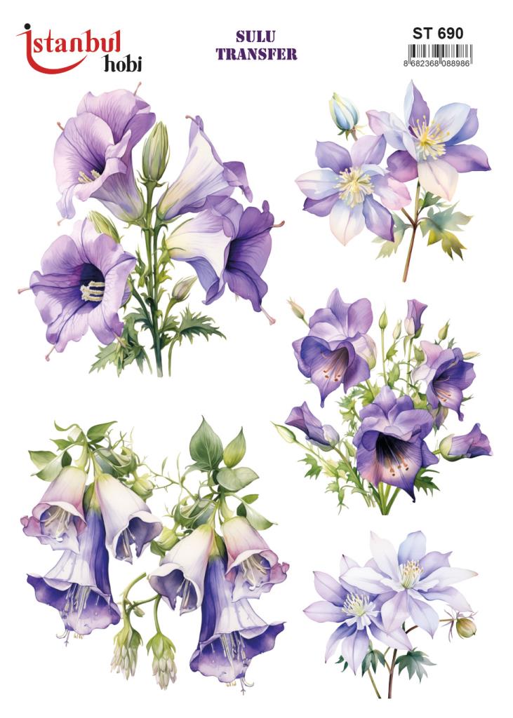 Sulu Transfer Kağıdı 25x35cm ST-690