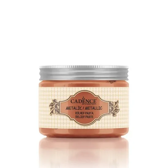 Cadence Metalik Rölyef Pasta 5927 Bakır 150ml