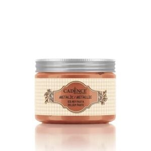 Cadence Metalik Rölyef Pasta 5927 Bakır 150ml