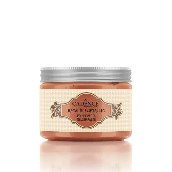 Cadence Metalik Rölyef Pasta 5927 Bakır 150ml