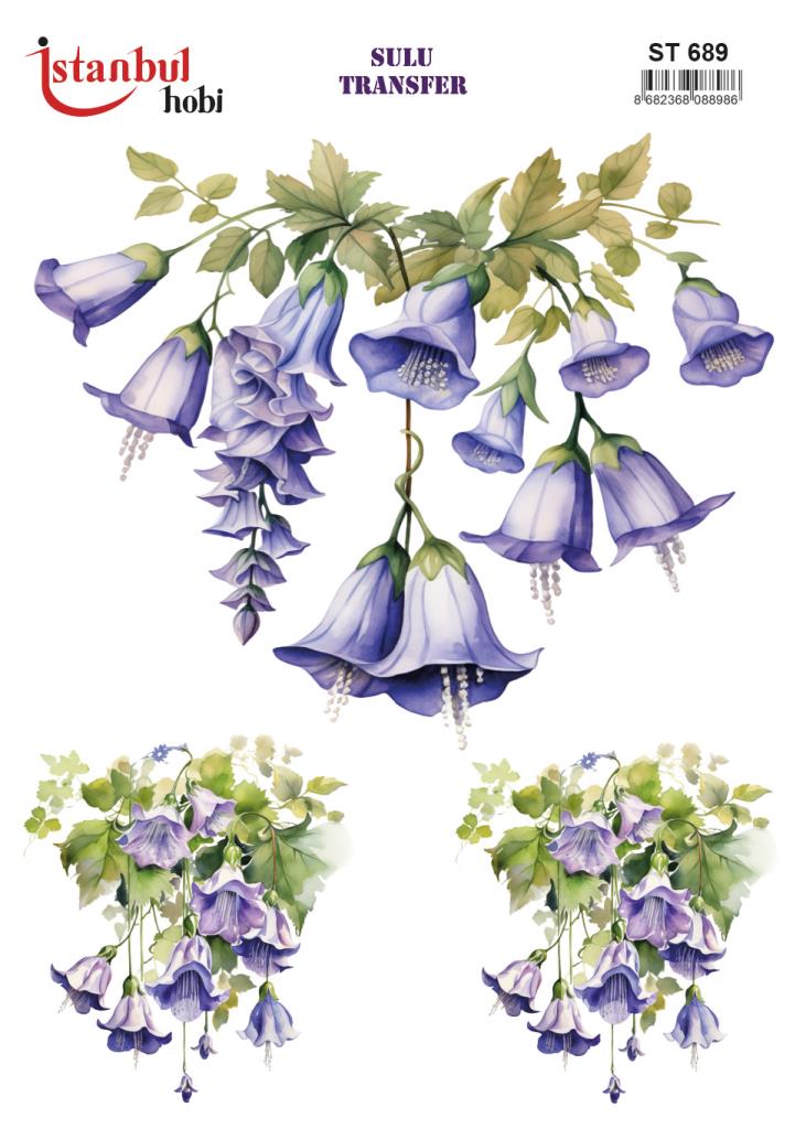 Sulu Transfer Kağıdı 25x35cm ST-689