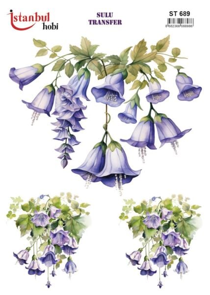 Sulu Transfer Kağıdı 25x35cm ST-689