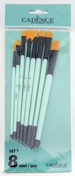 Cadence Karışık Fırça Seti 8 li